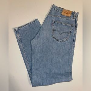 Levis 550 36x36 Mens Blue Jeans